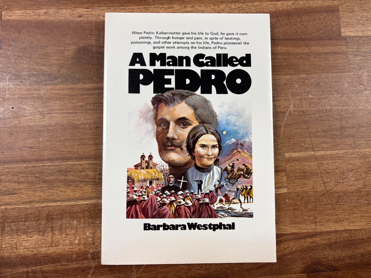 A Man Called Pedro by Barbara Westphal - Destiny Book — front cover