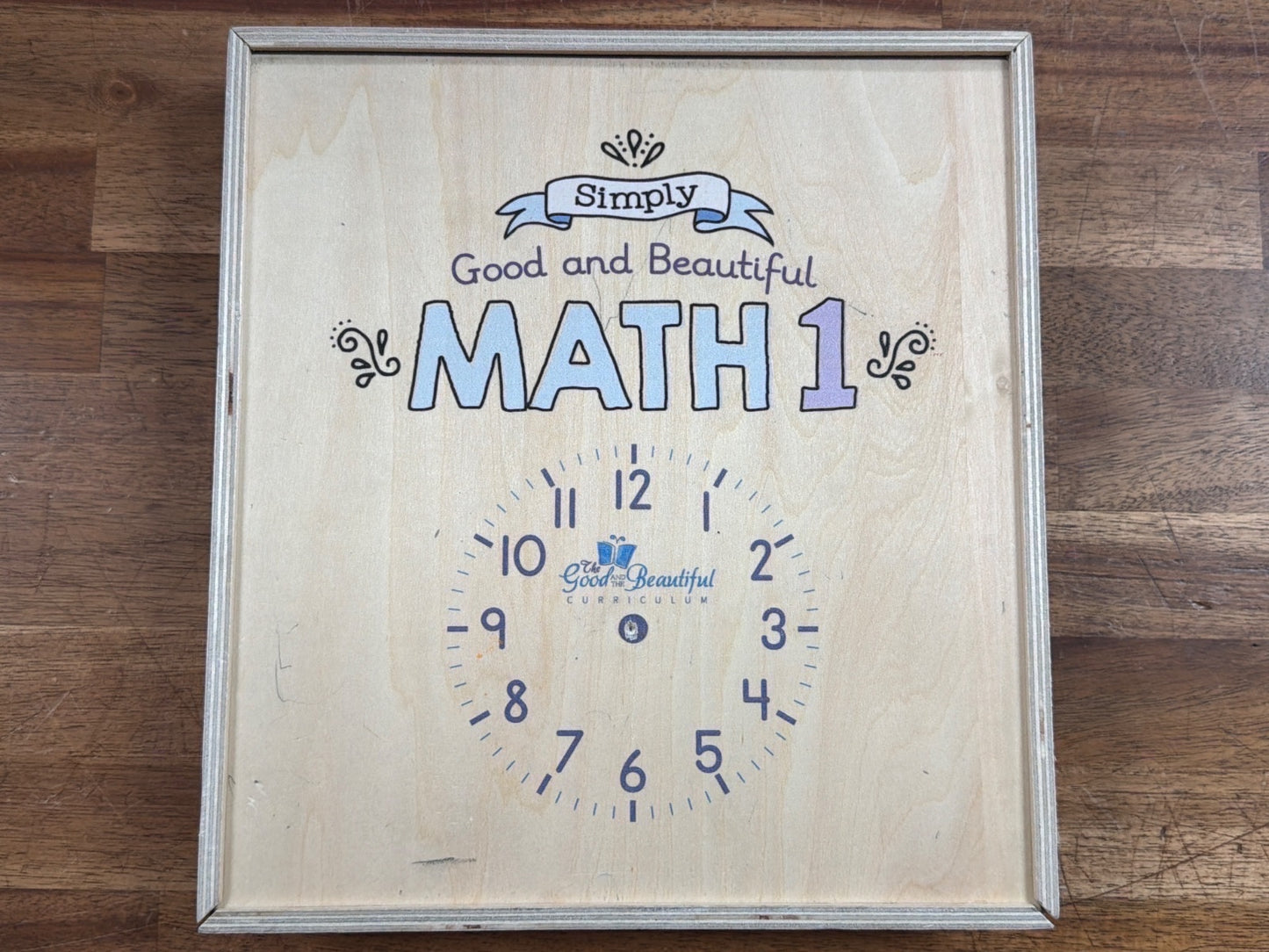 Good and Beautiful Simply Math 1 Curriculum Lab Manipulatives Box