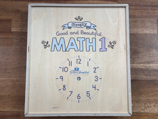 Good and Beautiful Simply Math 1 Curriculum Lab Manipulatives Box