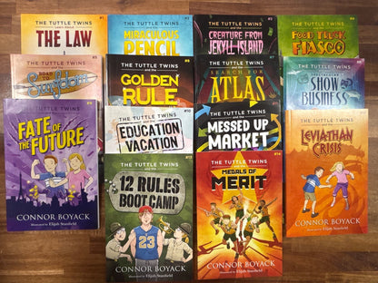 Tuttle Twins Complete Book Set #1-14 Connor Boyack — front cover