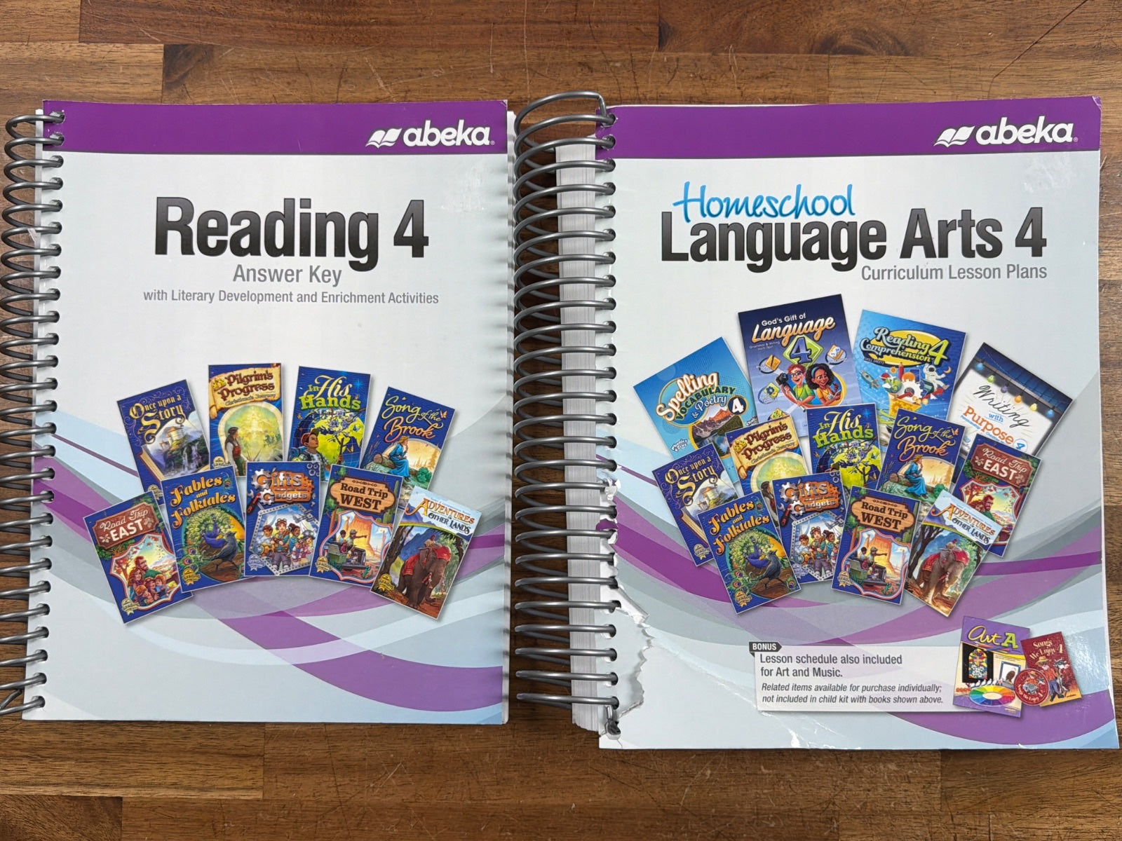 Abeka Reading 4 Answer Key & Language Arts 4 Lesson Plans
