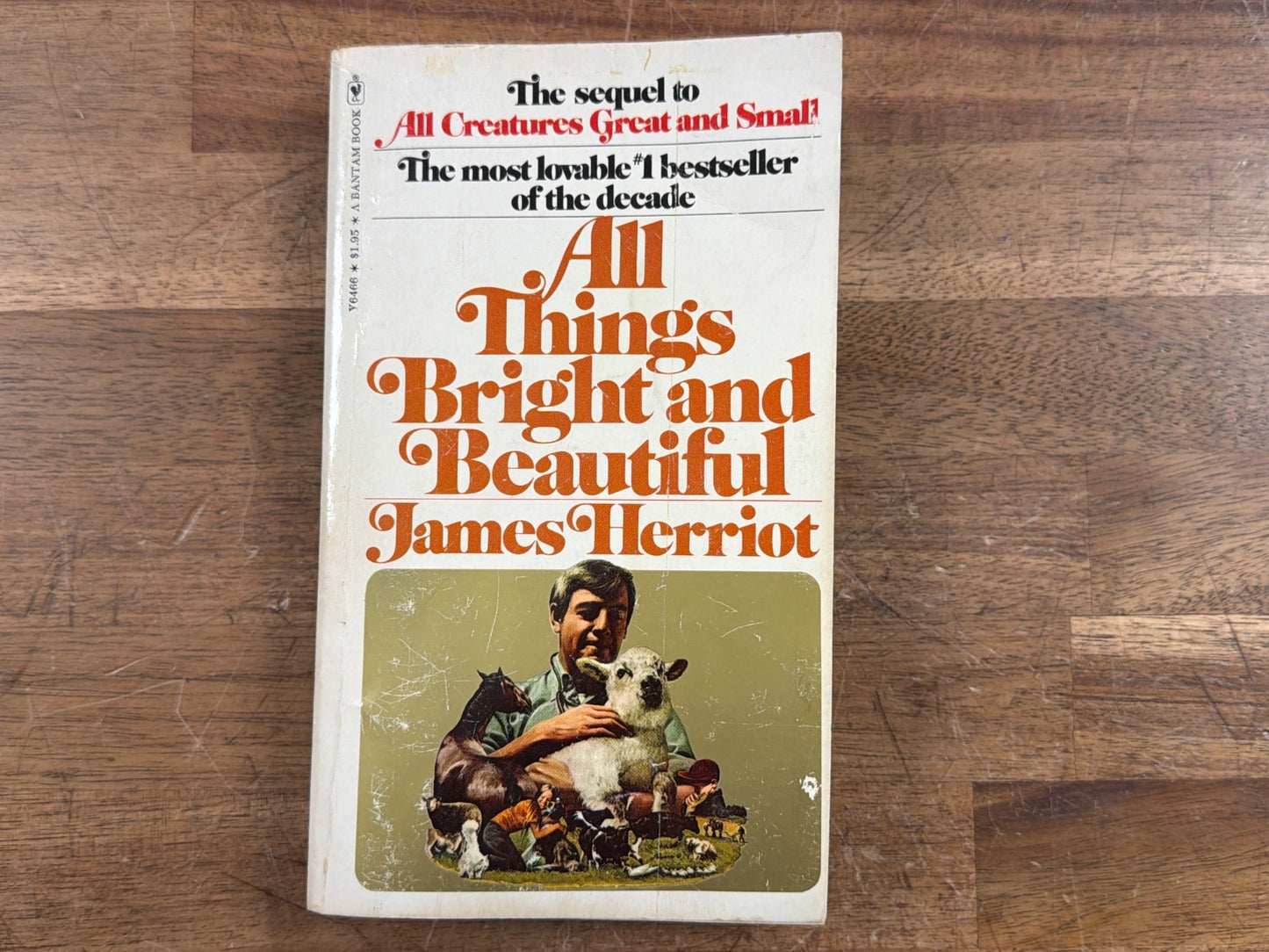 All Things Bright and Beautiful by James Herriot Bantam PB