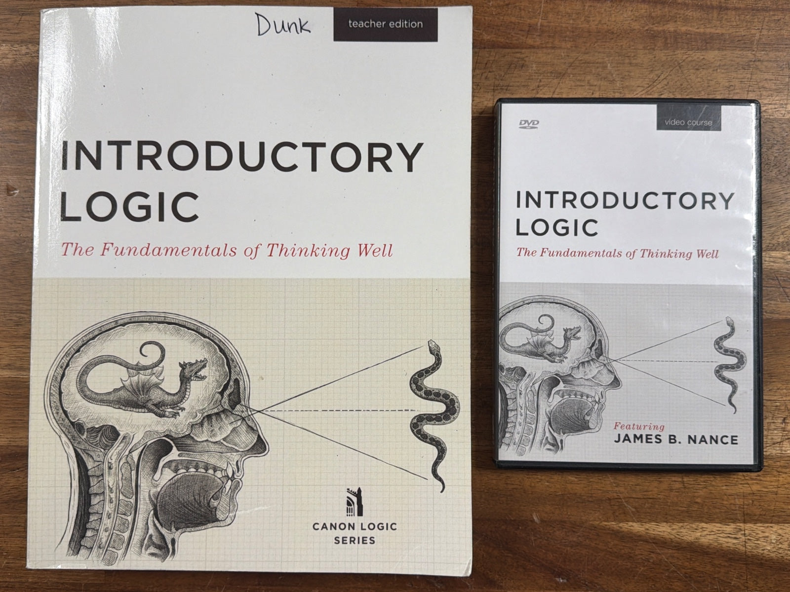 Introductory Logic Teacher Edition & DVD Set Canon Press