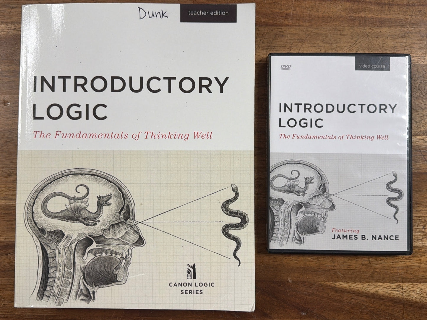 Introductory Logic Teacher Edition & DVD Set Canon Press