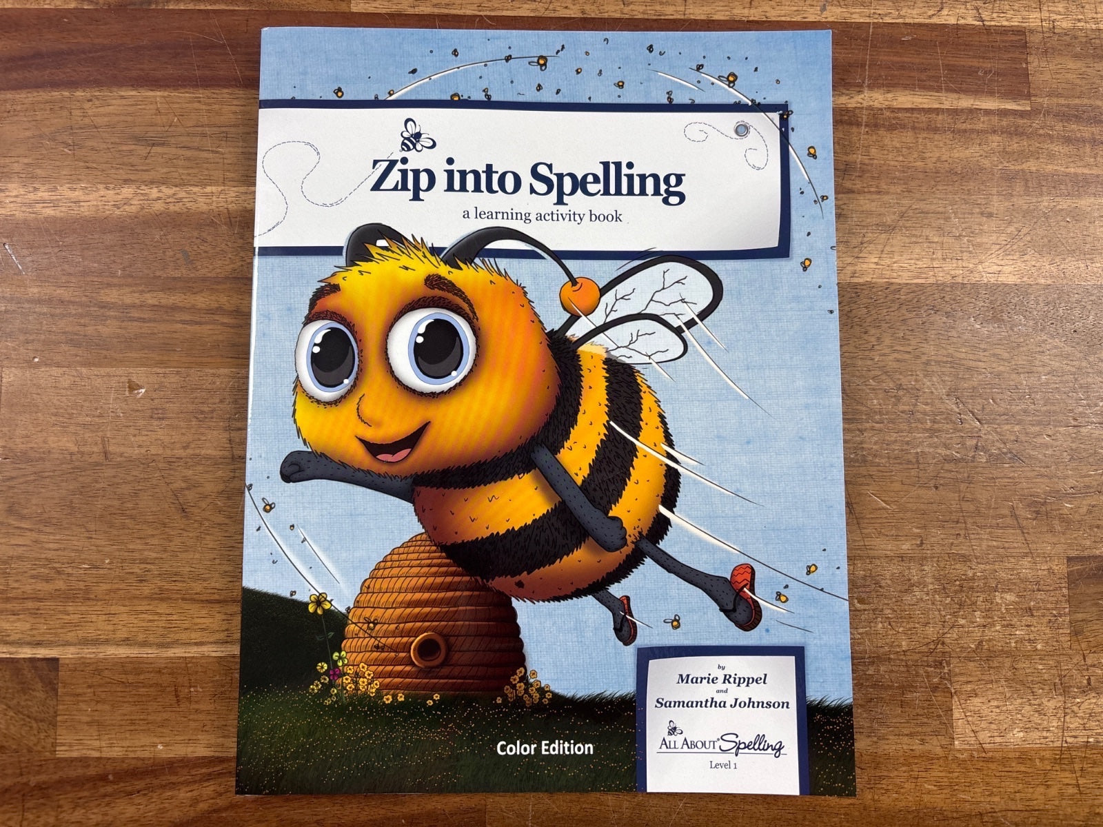 All About Spelling Level 1 Zip Into Spelling Color Edition — front cover