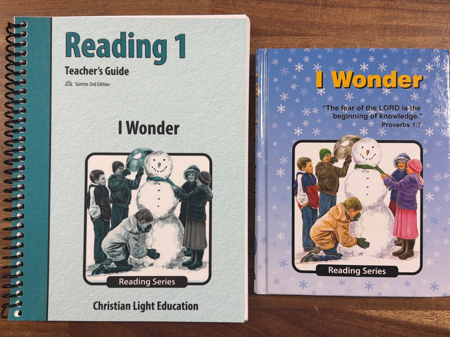 Christian Light Reading 1 Teacher's Guide & I Wonder Reader Set