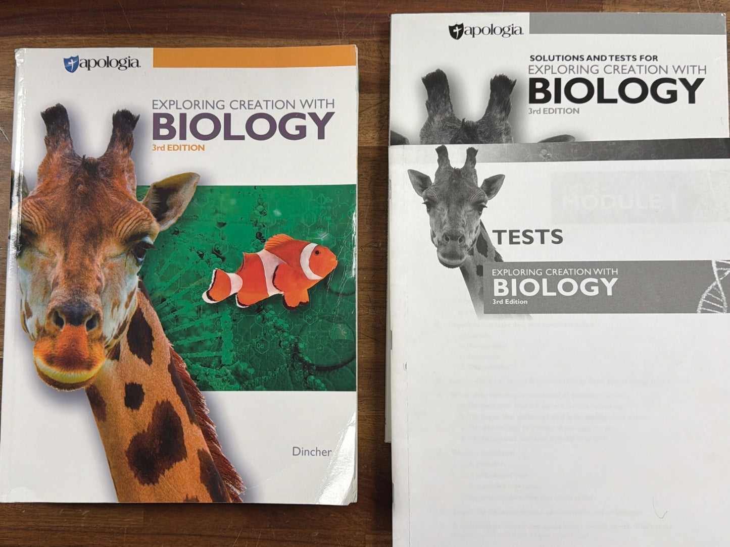 Apologia Exploring Creation with Biology 3rd Edition Set