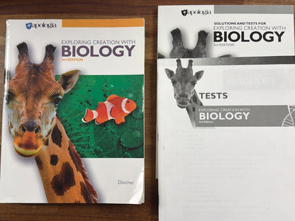 Apologia Exploring Creation with Biology 3rd Edition Set
