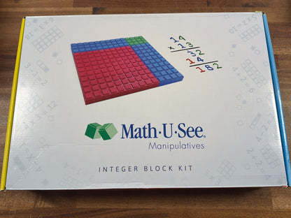 Math-U-See Integer Block Kit Manipulatives Set