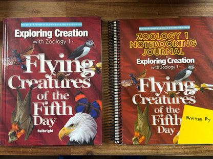 Apologia Zoology 1 Flying Creatures Text & Notebooking Journal