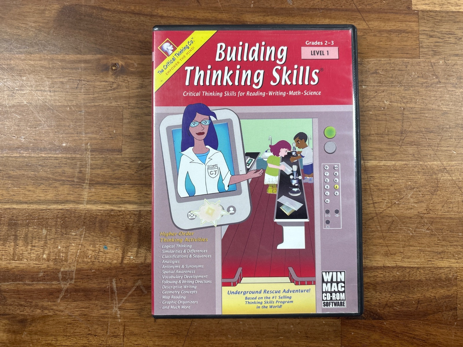 Building Thinking Skills Level 1 Grades 2-3 CD-ROM