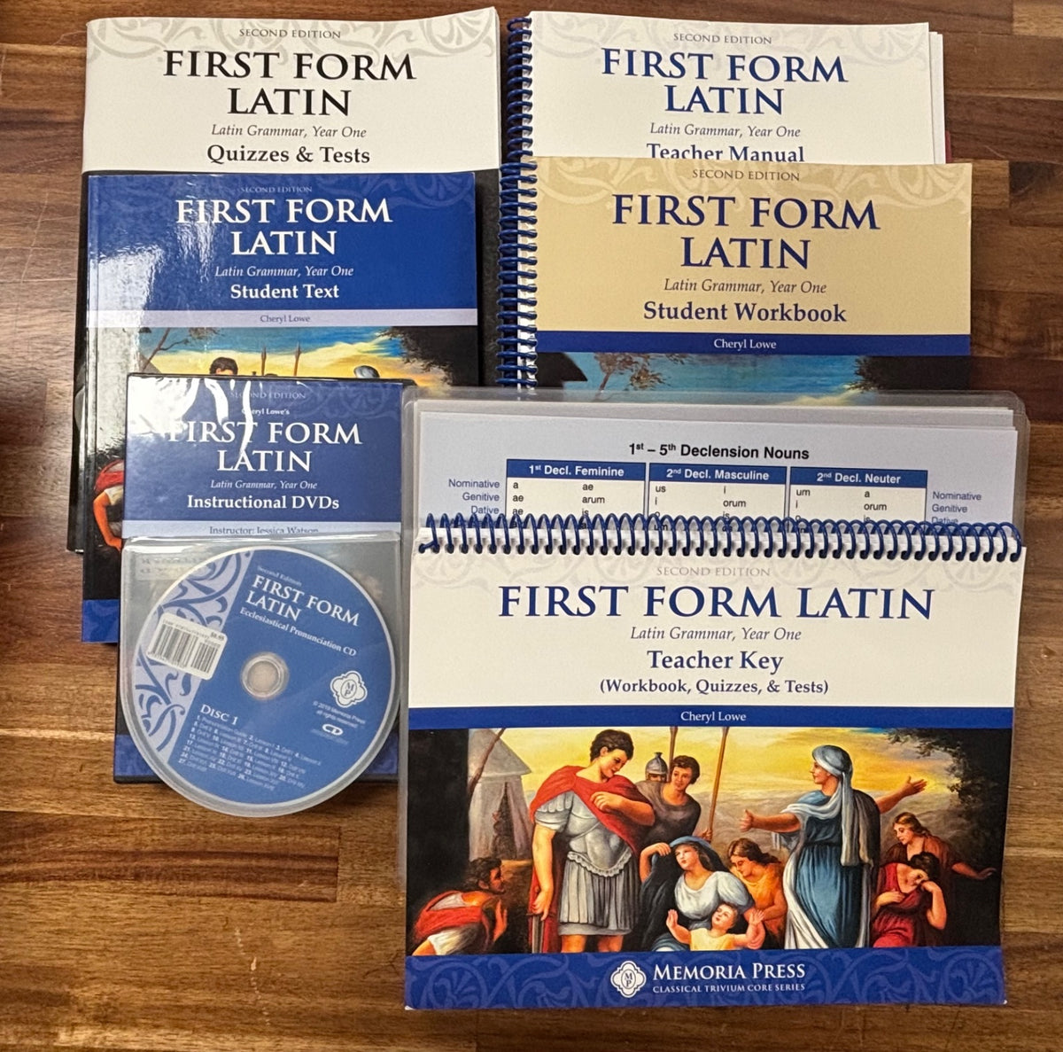 Memoria Press First Form Latin Second Edition Set