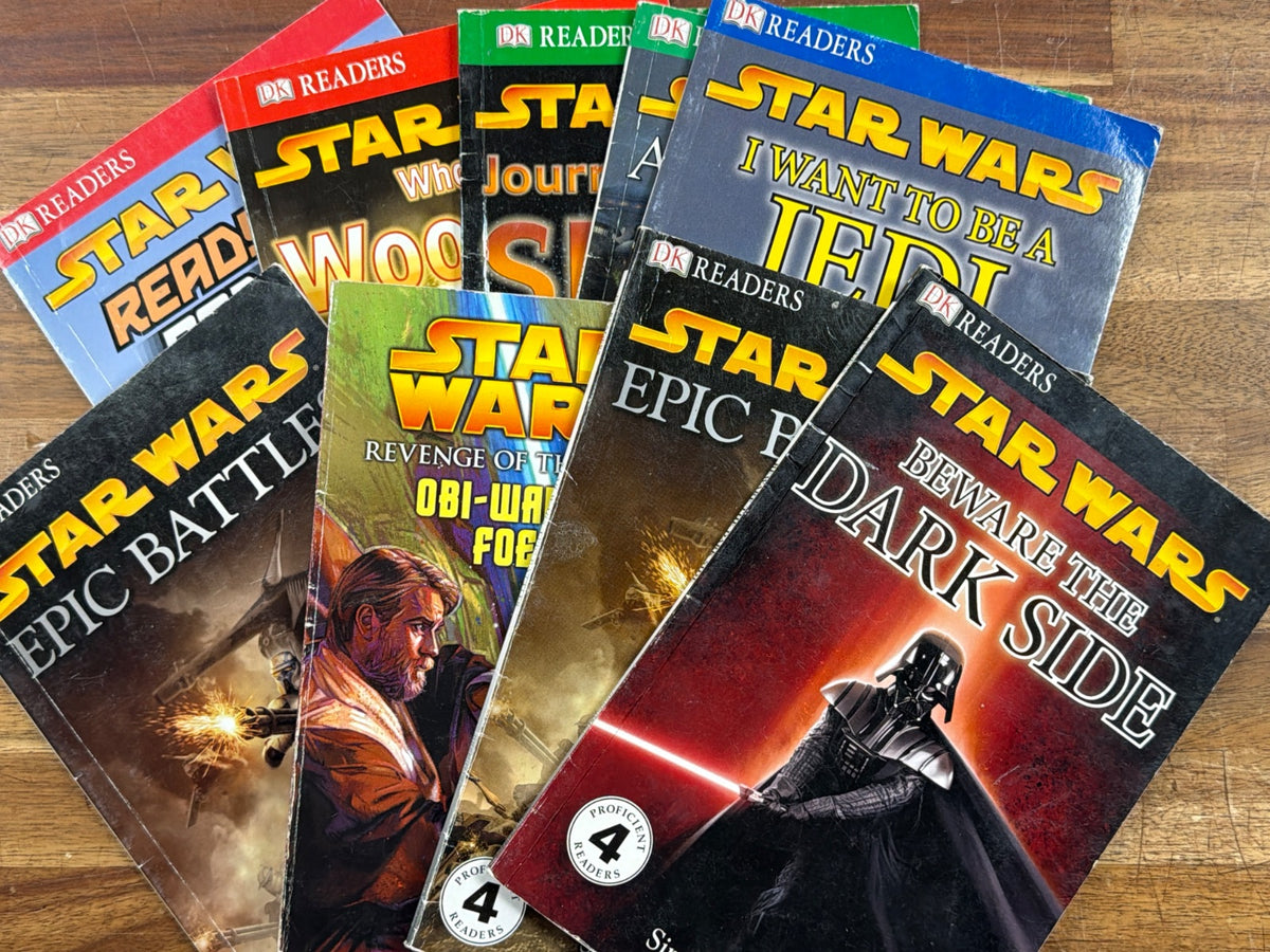 DK Star Wars Leveled Readers LOT of 9