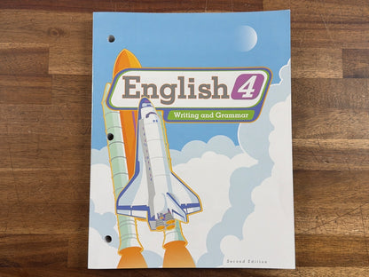 BJU Press English 4 Writing and Grammar 2nd Edition