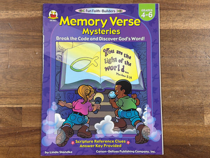 Memory Verse Mysteries Fun Faith-Builders Grades 4-6