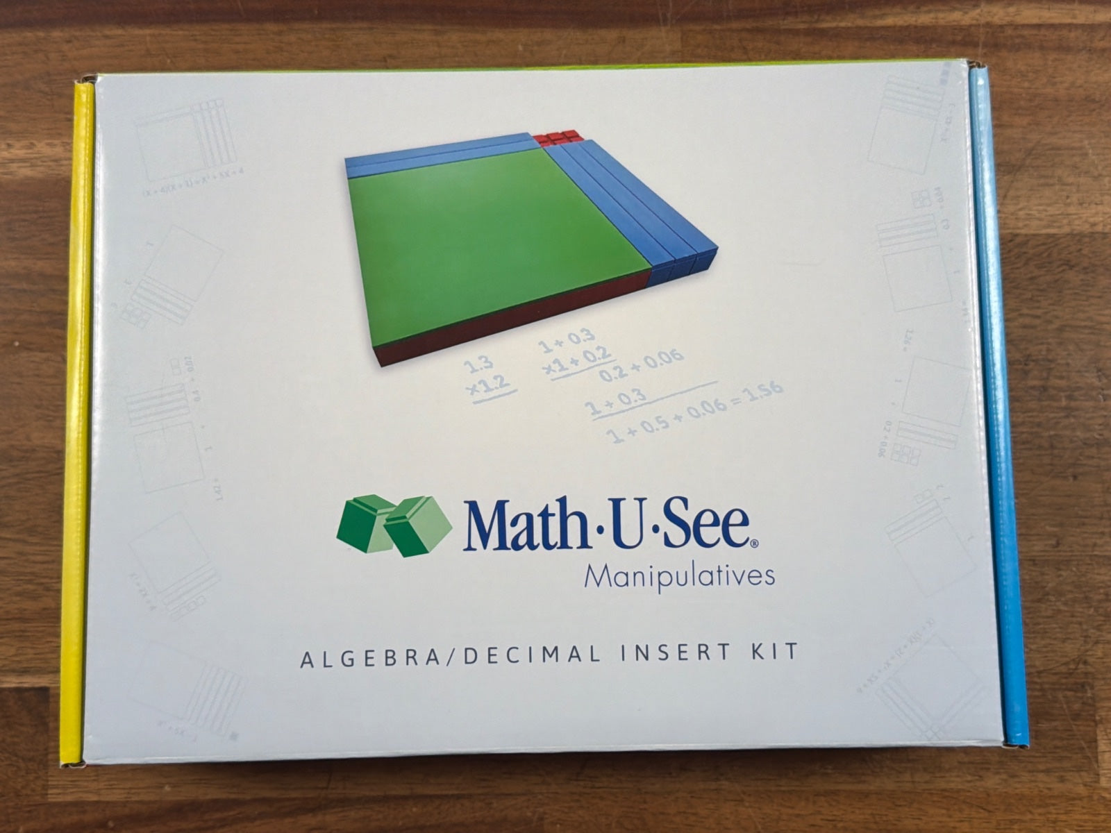Math-U-See Manipulatives Algebra/Decimal Insert Kit