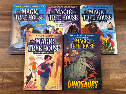 Magic Tree House Graphic Novel Set of 5 — front cover