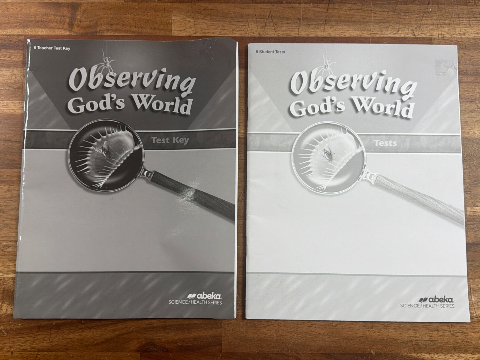 Abeka Observing God's World Grade 6 Test & Test Key Set