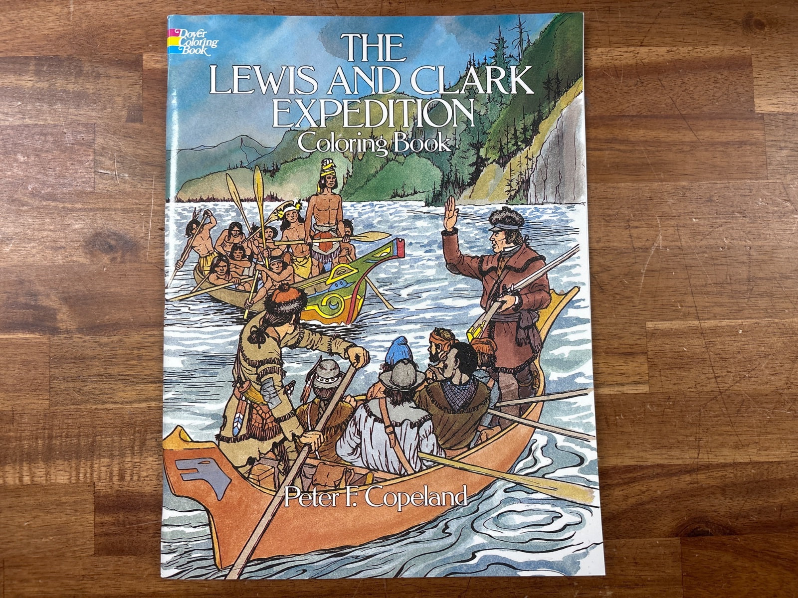 The Lewis and Clark Expedition Coloring Book - Dover — front cover