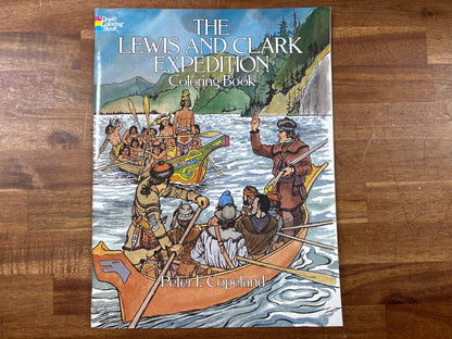 The Lewis and Clark Expedition Coloring Book - Dover — front cover