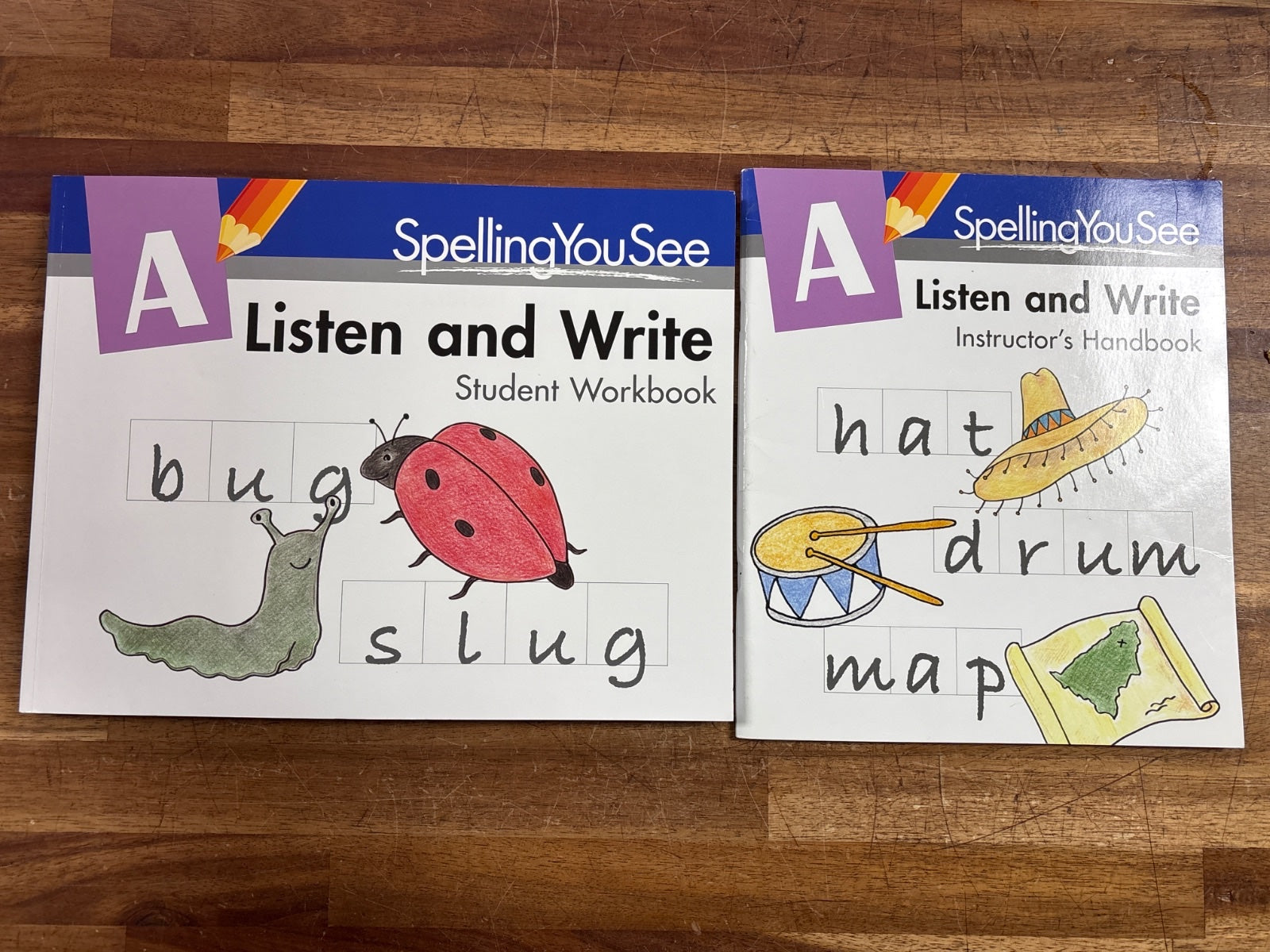 Spelling You See Level a Listen and Write Set — front cover