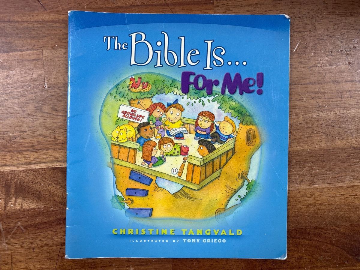 The Bible Is...For Me! by Christine Tangvald Rebus Book — front cover