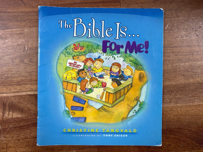 The Bible Is...For Me! by Christine Tangvald Rebus Book — front cover