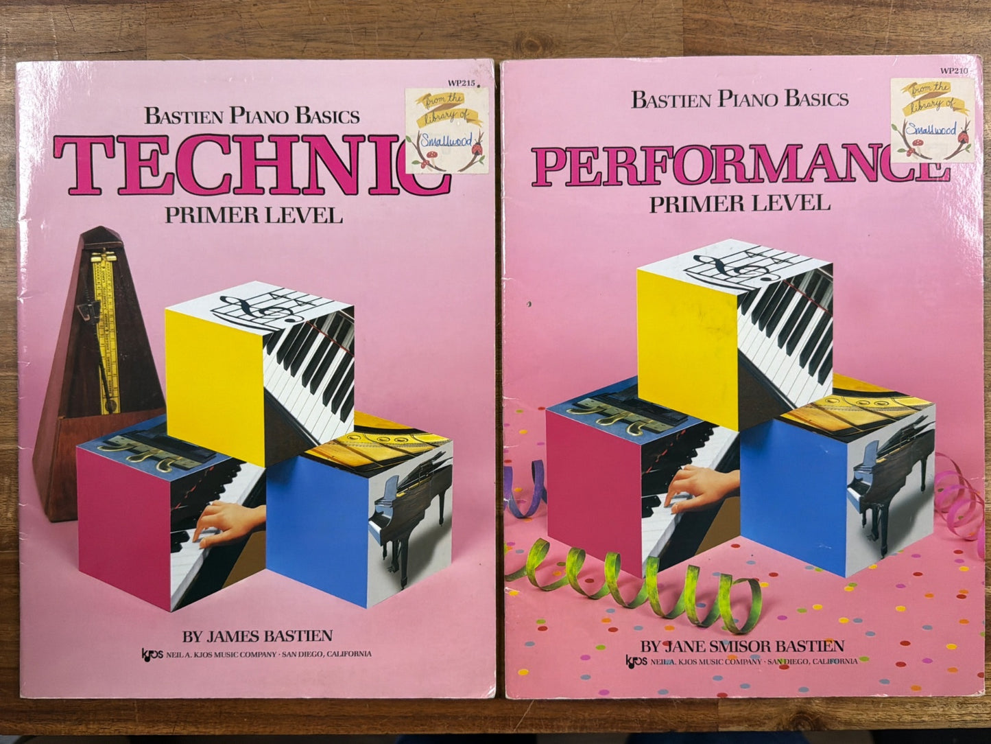 Bastien Piano Basics Technic & Performance Primer Level Set