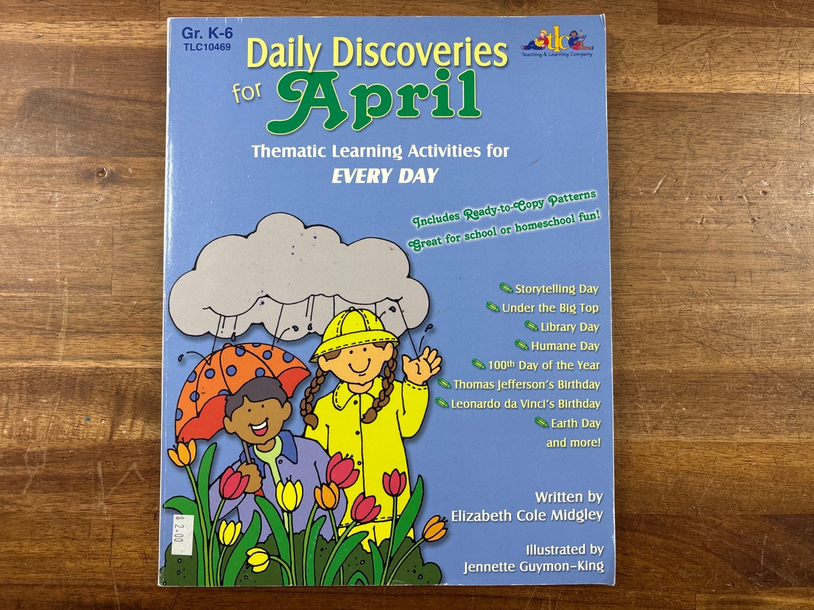 Daily Discoveries for April Thematic Learning Activities Gr K-6 — front cover