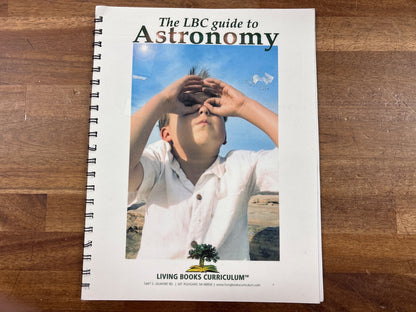 The LBC Guide to Astronomy - Living Books Curriculum — front cover