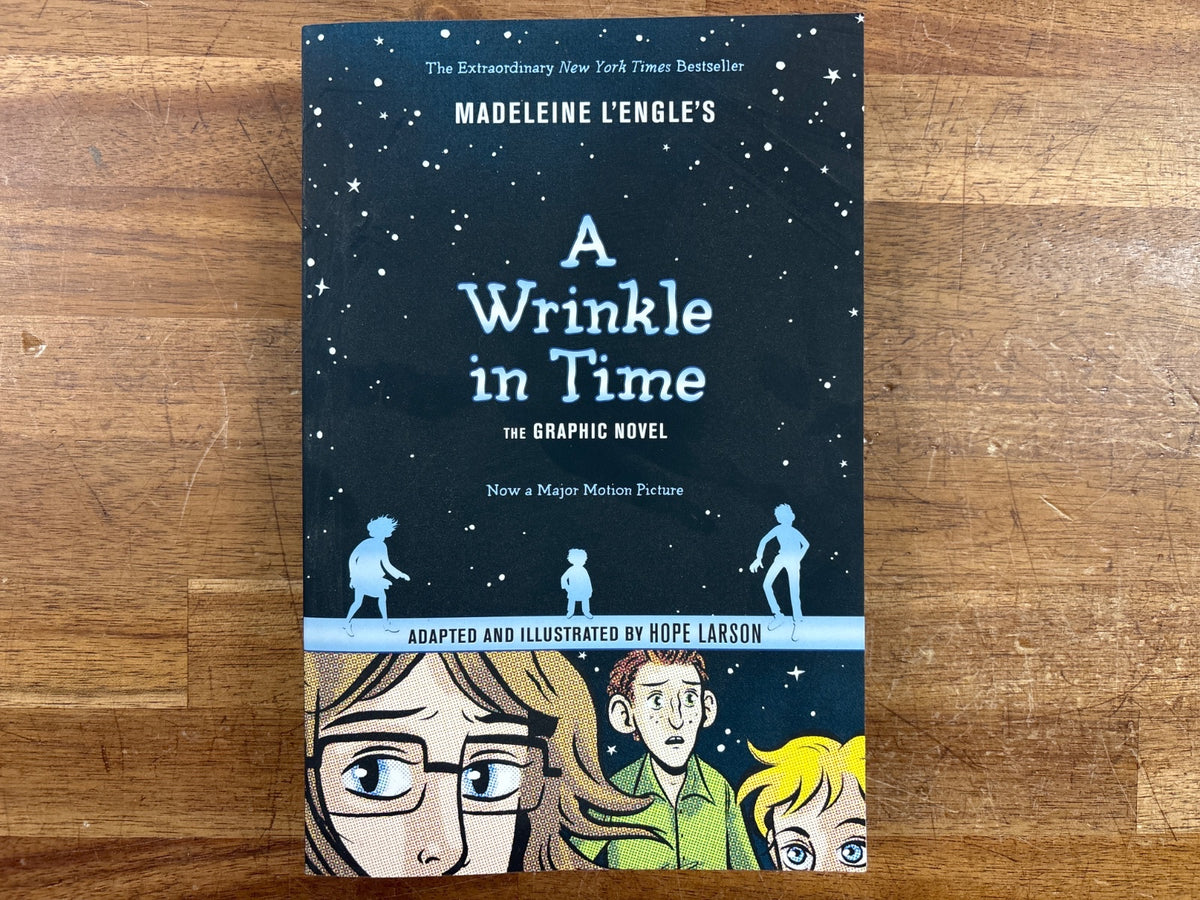 A Wrinkle in Time: the Graphic Novel by Hope Larson — front cover