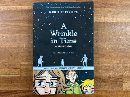 A Wrinkle in Time: the Graphic Novel by Hope Larson — front cover