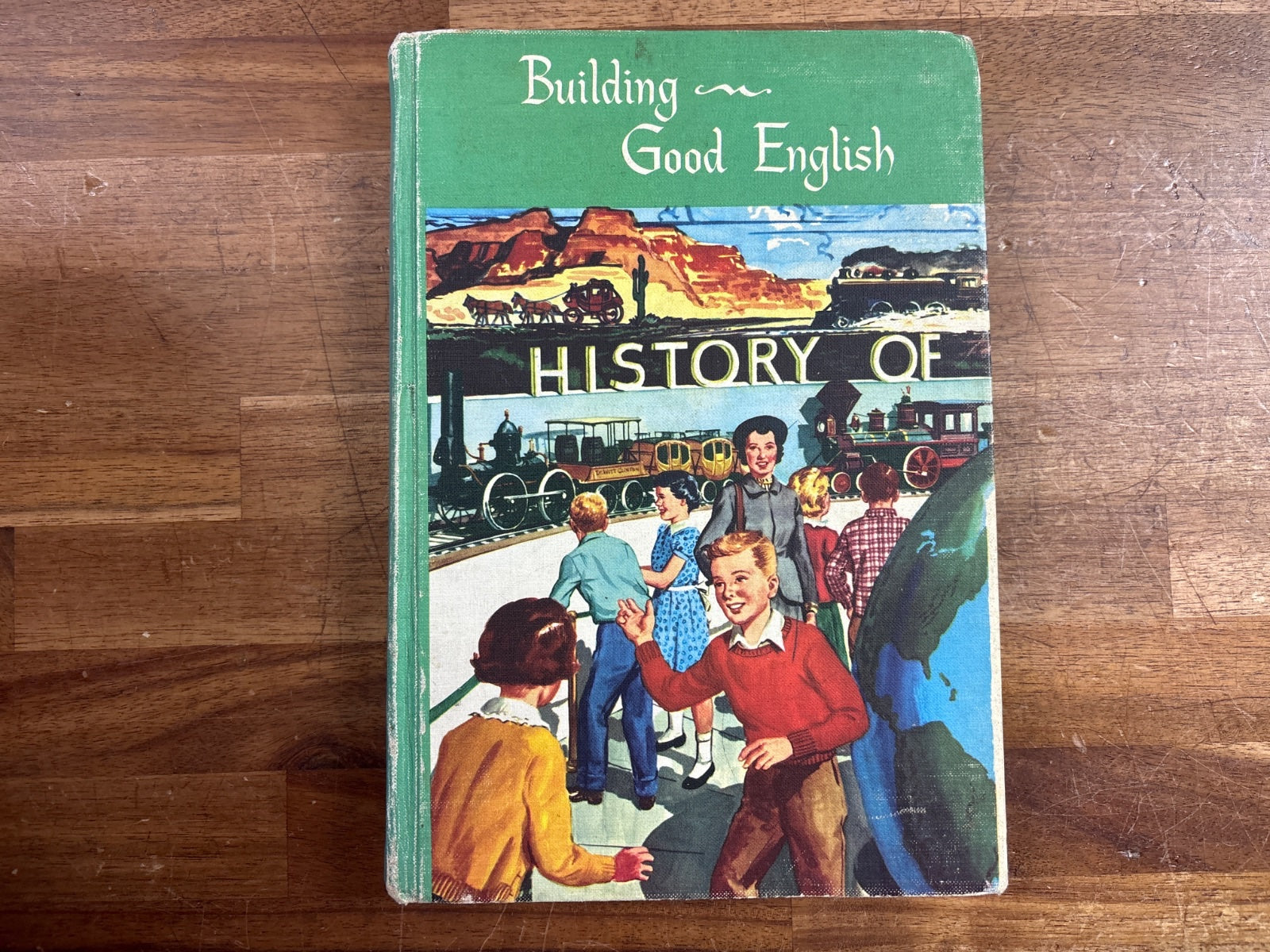 Building Good English History of Vintage Textbook - Shane, Ferris