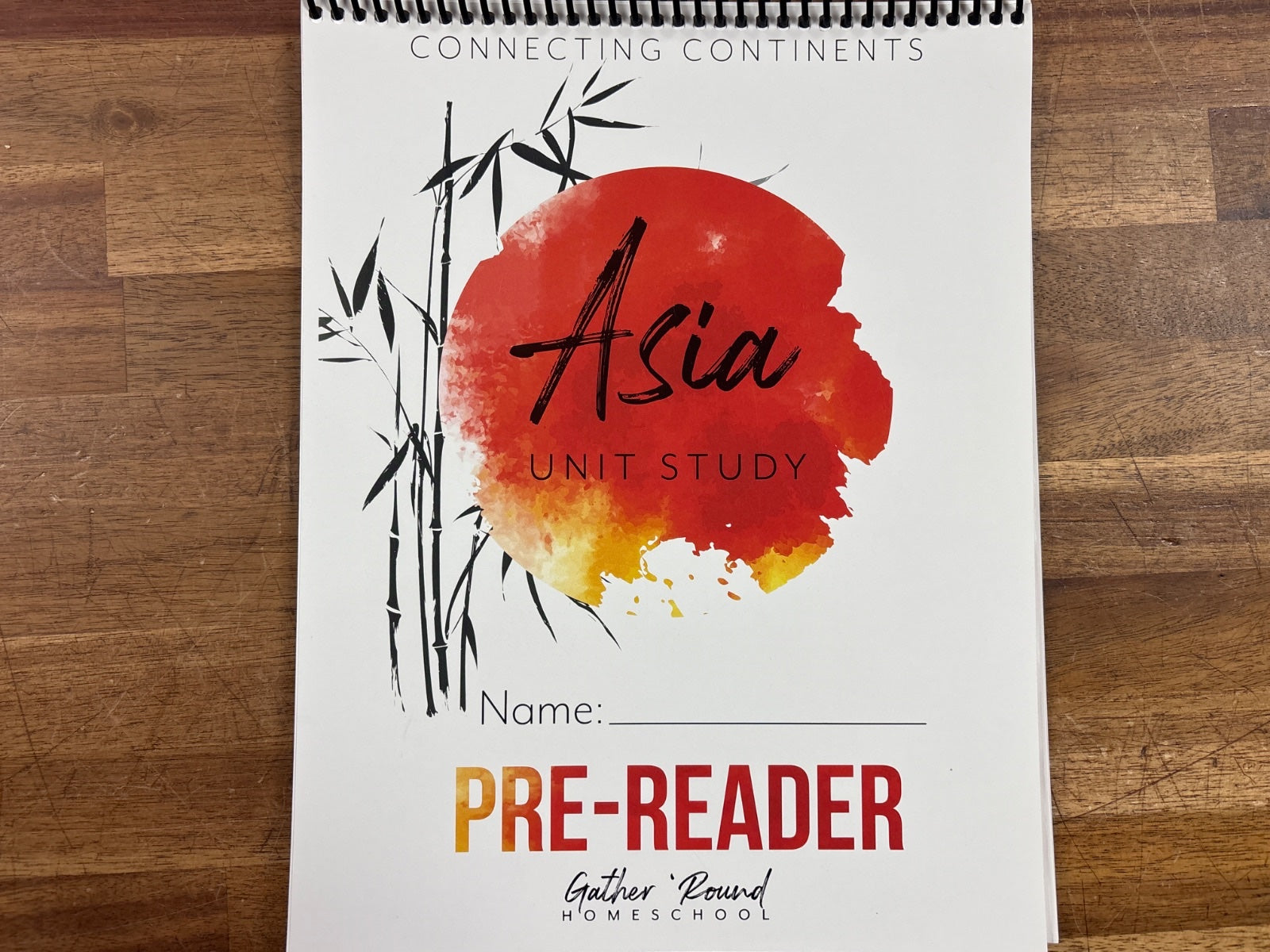 Gather 'Round Homeschool Asia Unit Study Pre-Reader