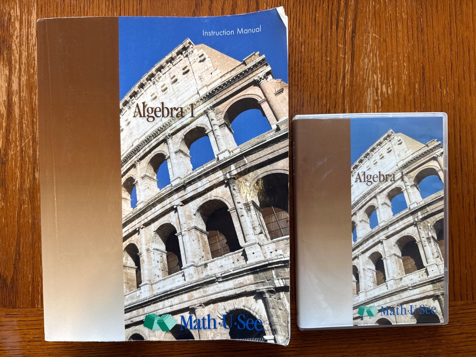 Math-U-See Algebra 1 Instruction Manual & DVD Set