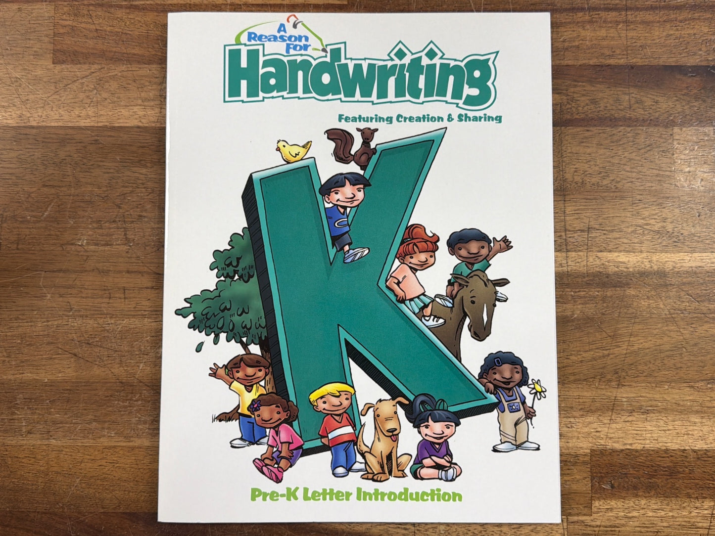 A Reason for Handwriting Pre-K Letter Introduction Book