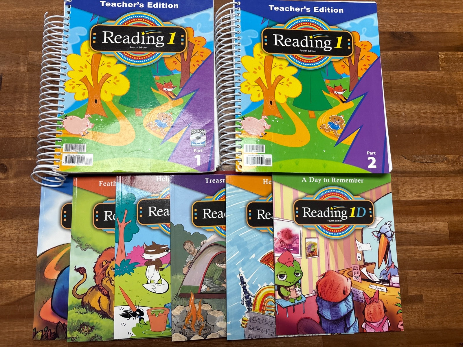 BJU Press Reading 1 Fourth Edition Teacher's Edition Set