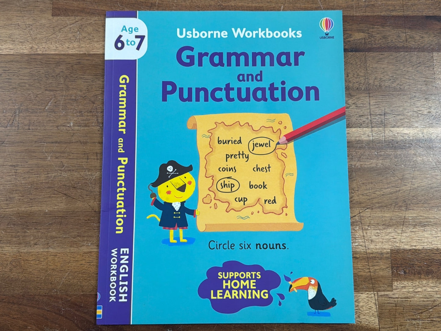 Usborne Workbooks Grammar and Punctuation Age 6-7