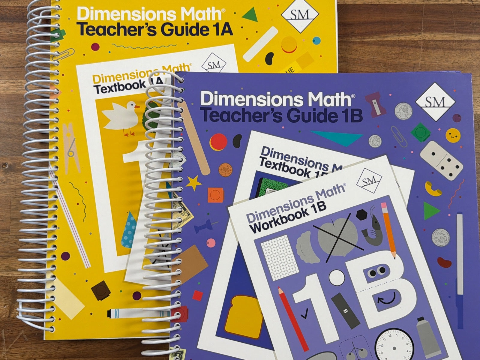 Dimensions Math 1A & 1B Teacher's Guides