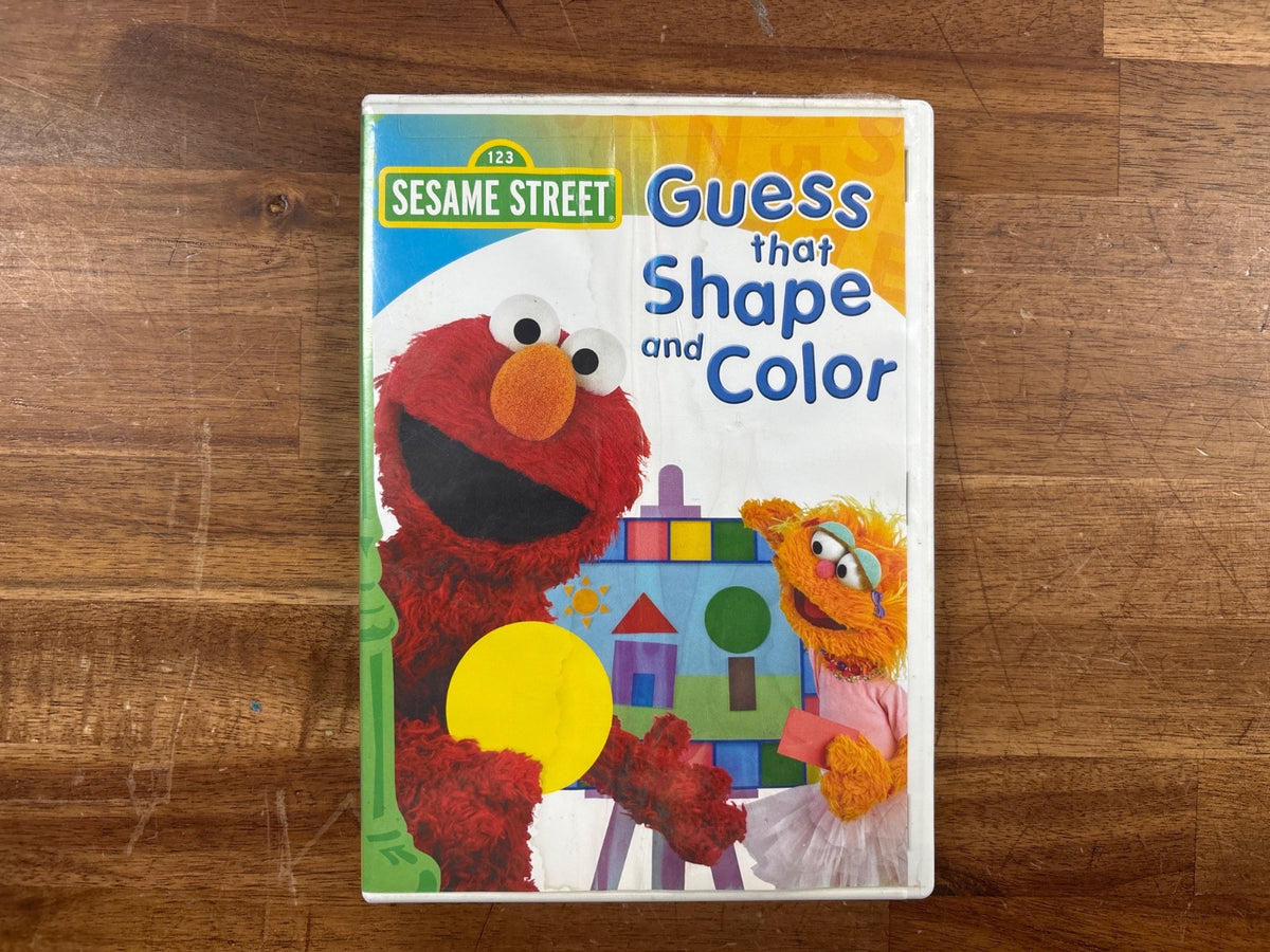 Sesame Street Guess That Shape and Color DVD