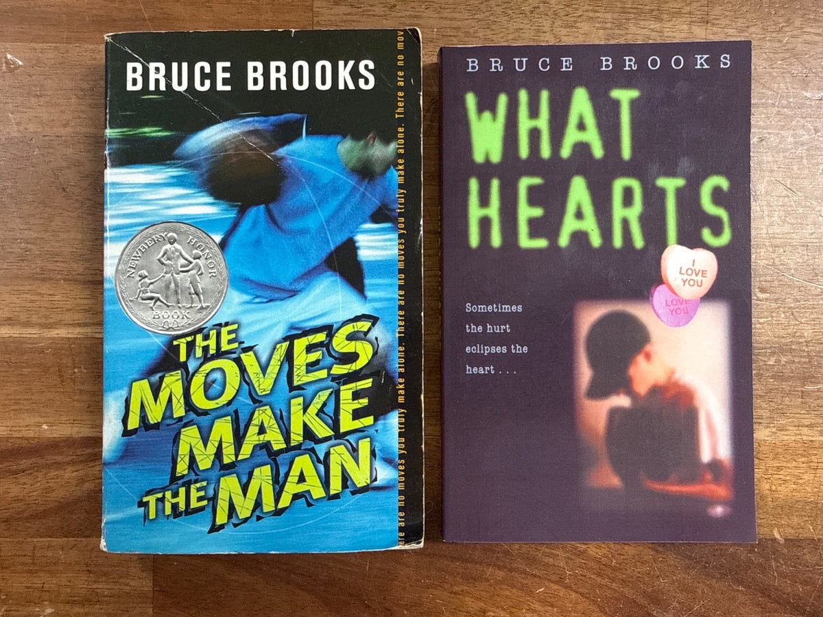 Bruce Brooks Set: the Moves Make the Man & What Hearts PB