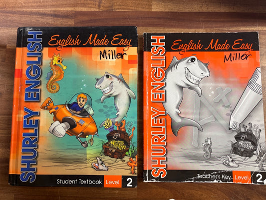 Shurley English Level 2 Student Textbook & Teacher's Key Set — front cover
