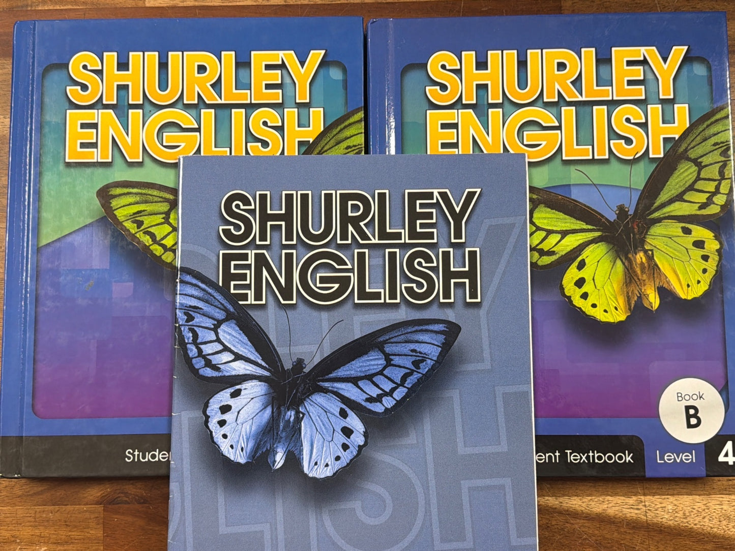 Shurley English Level 4 Student Textbooks A & B + Test Book