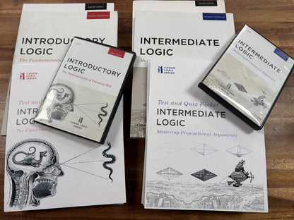 Canon Press Logic Series Bundle Intro & Intermediate Logic Set