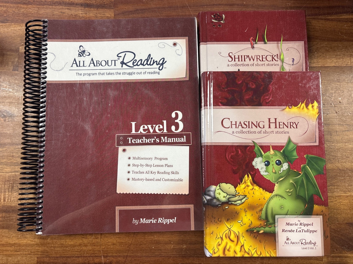 All About Reading Level 3 Teacher's Manual + Readers Set — front cover