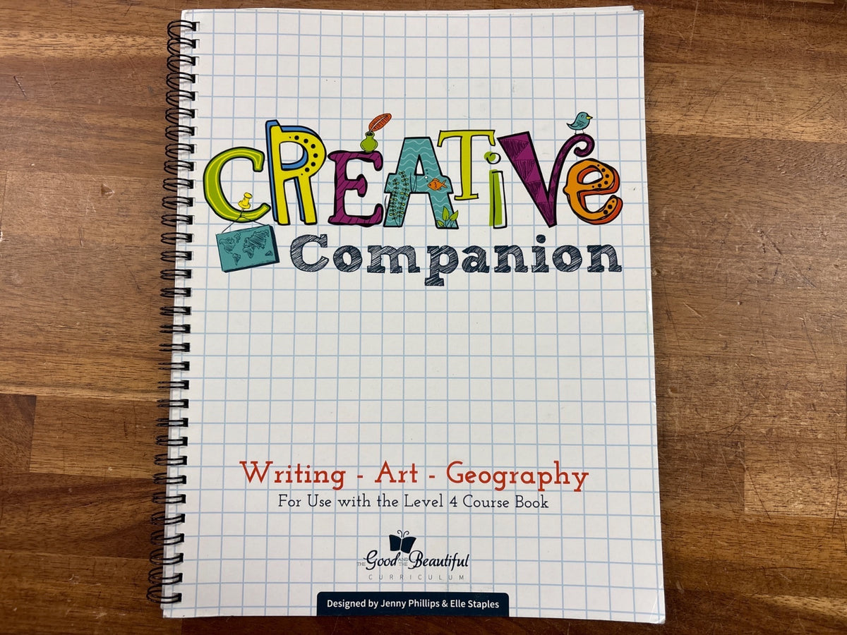 The Good and the Beautiful Creative Companion Level 4 — front cover