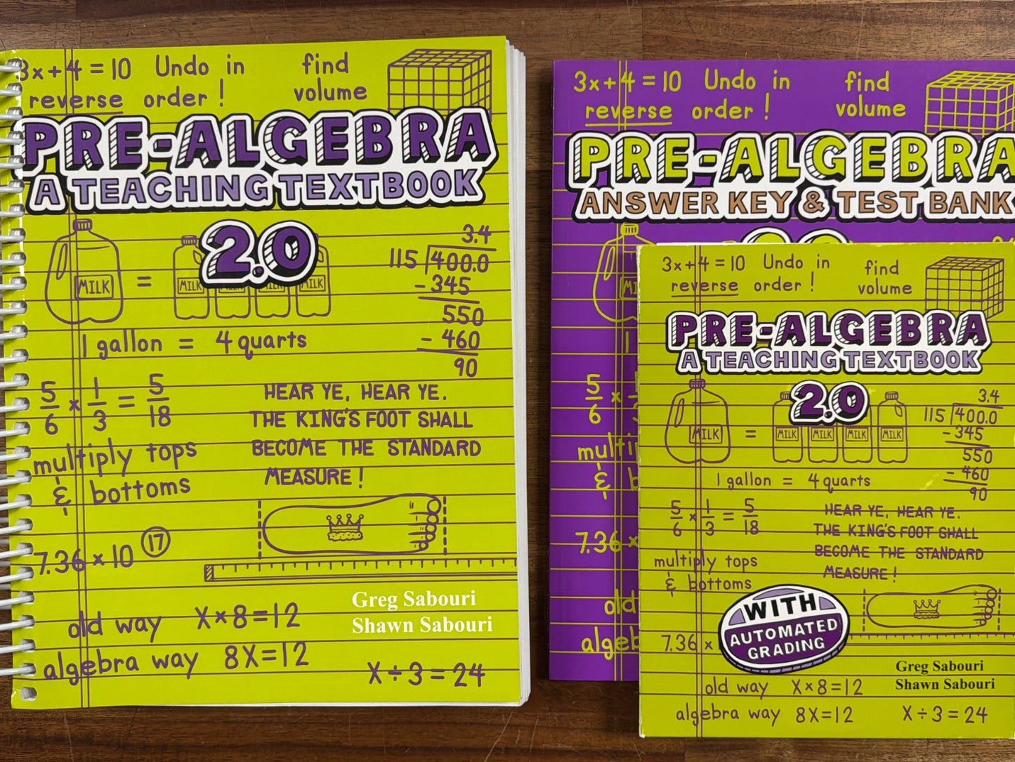 Teaching Textbooks Pre-Algebra 2.0 Set