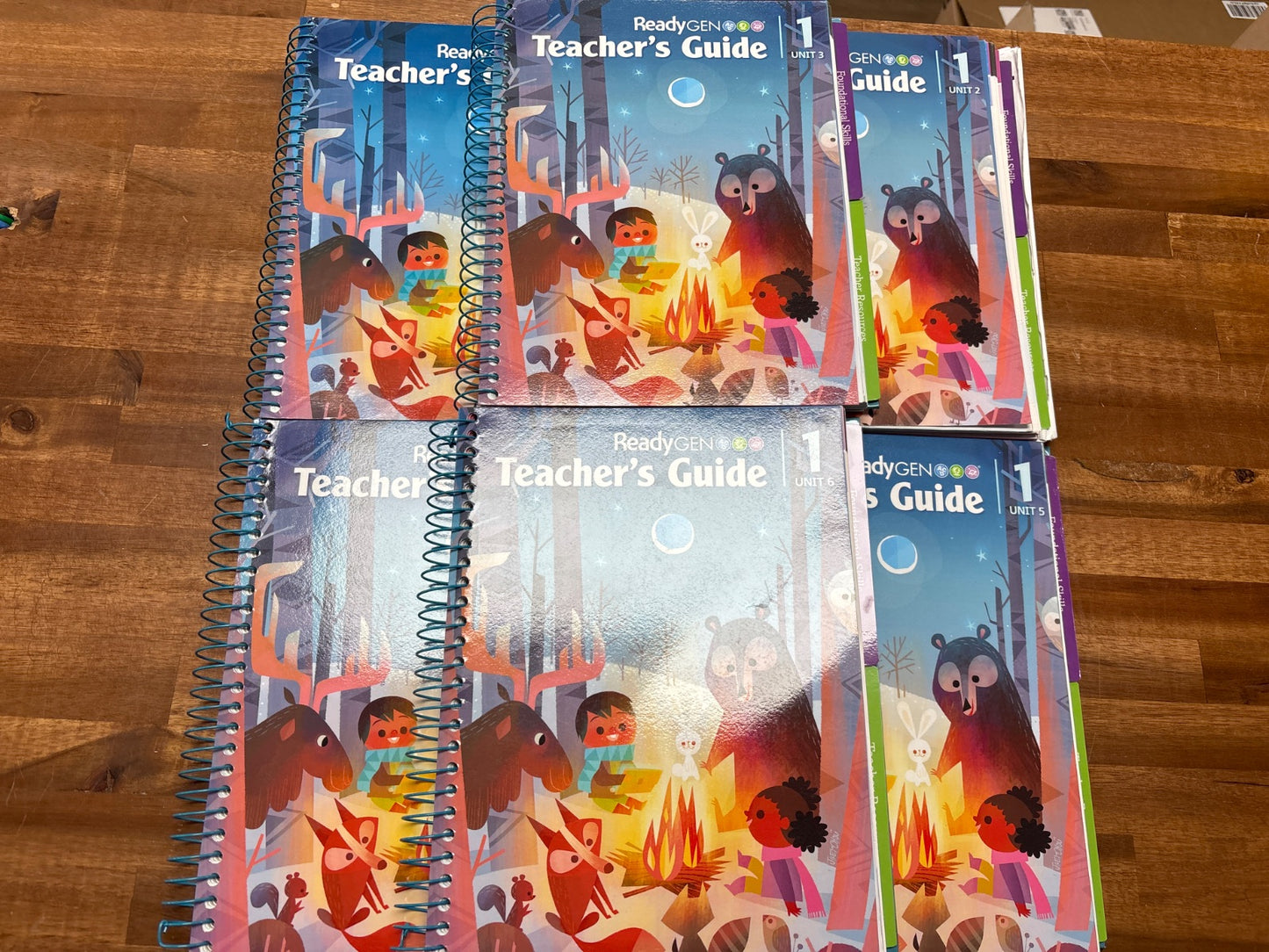 ReadyGEN Grade 1 Teacher's Guide Units 1-6 Complete Set