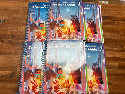 ReadyGEN Grade 1 Teacher's Guide Units 1-6 Complete Set