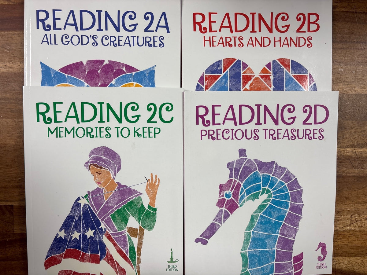 BJU Press Reading 2A-2D Third Edition Reader Set